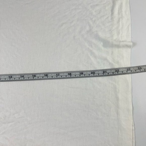 Helmut Lang Womens Kick FRT T-Shirt White Short Sleeve Crew Neck Tee M New $195 - Picture 11 of 11